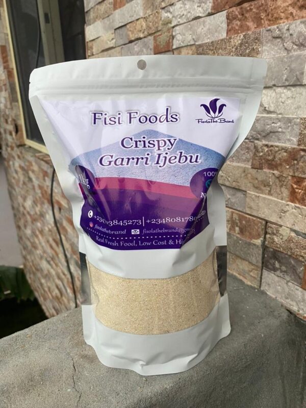 Fisi "Crispy Ijebu Garri"
